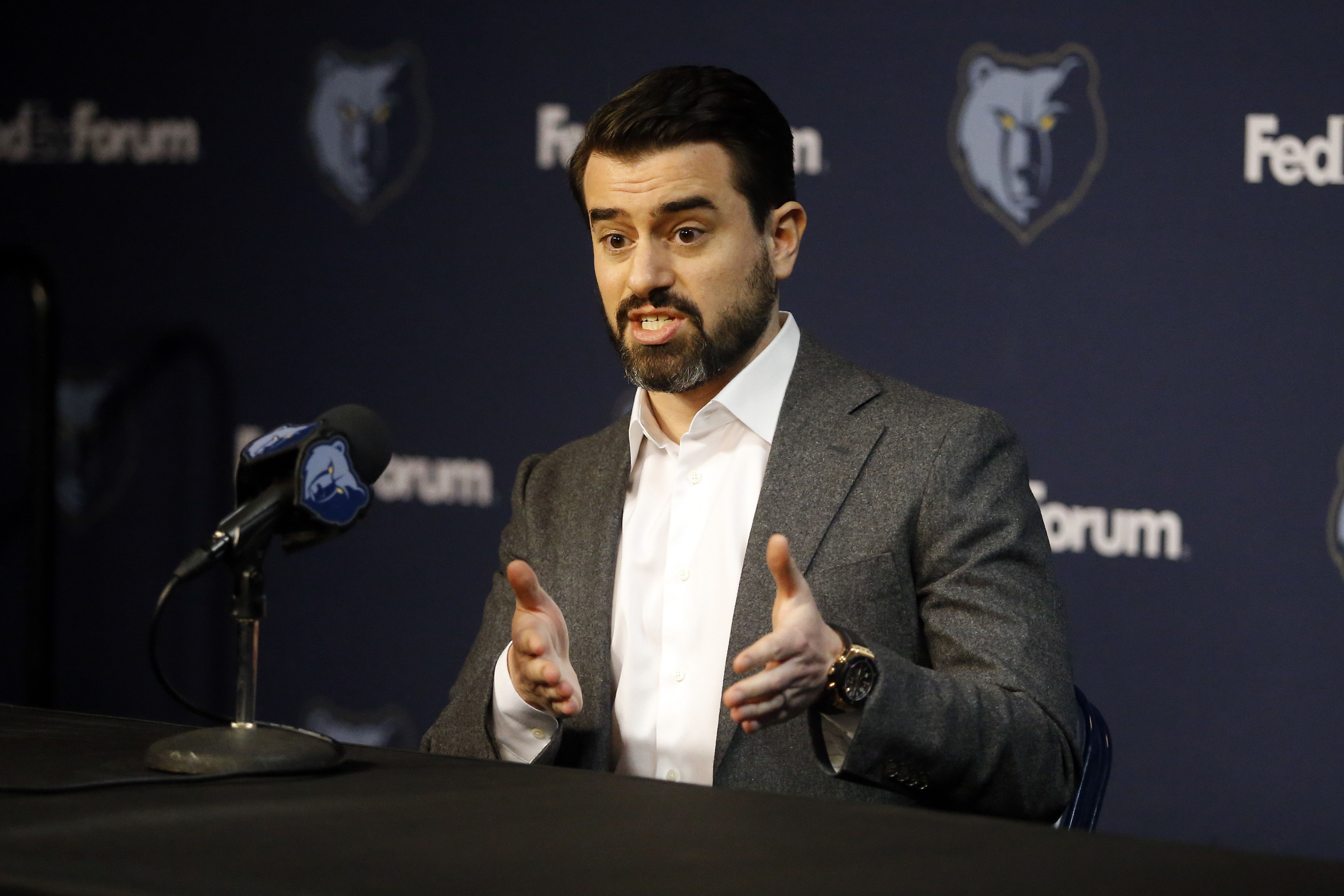 Grizzlies GM explains why they traded up to get Cedric Coward. (Photo: IMAGN)
